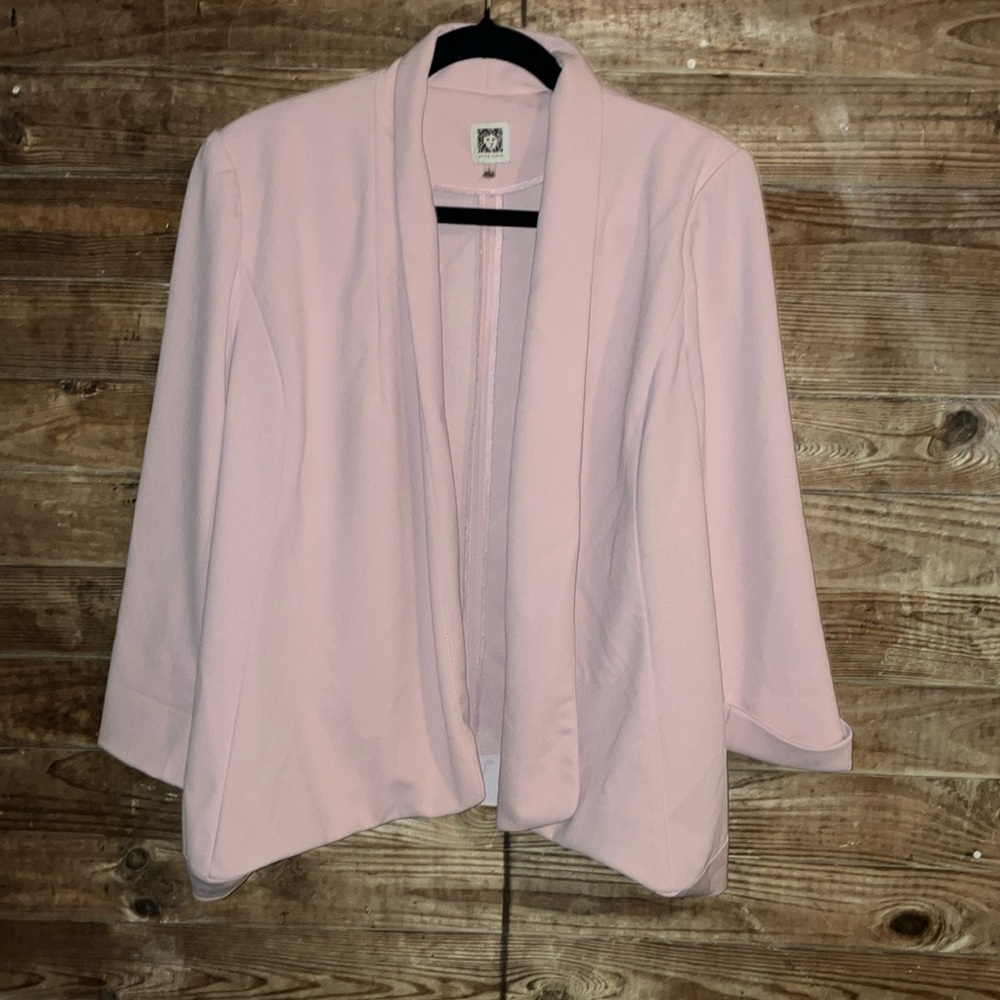 Anne Klein blush blazer